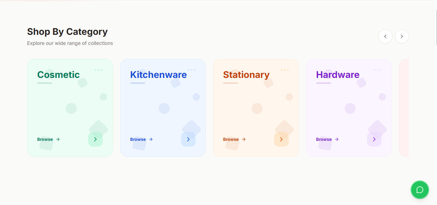 Sarvoday Enterprise e-commerce store interface